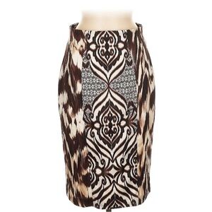 Eva Mendes for New York & Company Patterned Pencil Skirt